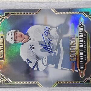 2020-21 Upper Deck Stature Alexander Barabanov Rookie Autographed Card